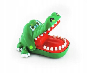 GRA krokodyl KAJMAN CHORY ZABEK U DENTYSTY