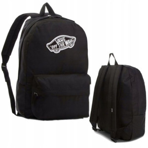 Plecak szkolny jednokomorowy VANS czarny 22 l