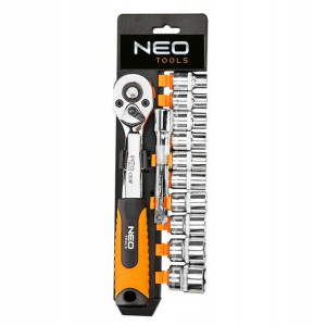 Klucze nasadowe 1/2" zestaw 12 szt.