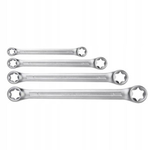 Klucze Oczkowe Torx T6-t24, Zestaw 4 Szt. 09-980