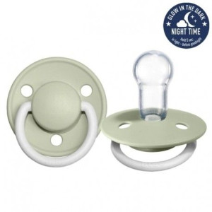1010270 Smoczek Silikonowy De Lux Sage Night 0-36