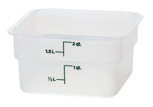 Cambro przezroczysty pojemnik polipropylenowy na żywność 1,9 l