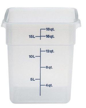 Cambro przezroczysty pojemnik polipropylenowy na żywność 17,2 l