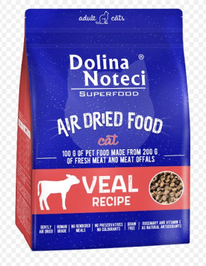 DOLINA NOTECI Superfood Danie z cielęciny- karma suszona dla kota 1kg