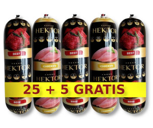 Karma Premium Hektor baton dla psa z wołowiną/ z drobiem 30x900g