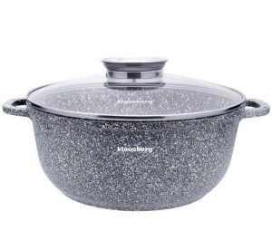 Garnek Marmurowy 6.5L 28Cm Klausberg Kb-7524
