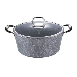 Garnek Berlinger Haus 6.3L 28Cm Gray Stone Touch N Bh-1153-N