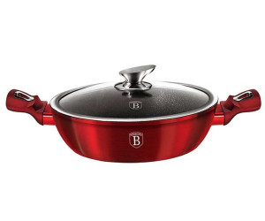 Garnek 3.8L 28Cm Berlinger Haus Metallic Burgundy Line Bh-1263