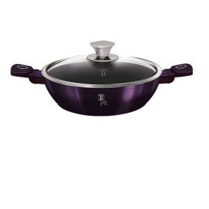 Garnek Niski Tytanowy 28Cm 3.8L Berlinger Haus Purple Eclipse Bh-6632
