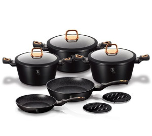 Garnki Berlinger Haus Black Rose Line 10 Ele Bh-1645-N