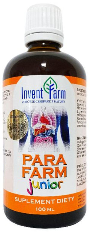 Para Farm Junior - suplement diety dla dzieci 100 ml - Invent Farm