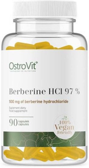 Berberyna HCI 97% Vege - suplement diety 90 kaps - OstroVit