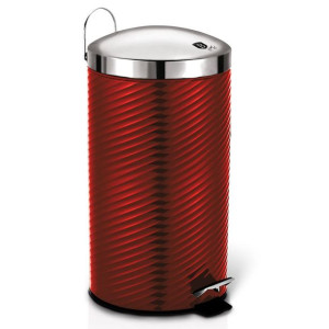 Kosz Na Śmieci 20L Stal Nierdz. Berlinger Haus Metallic Line Burgundy