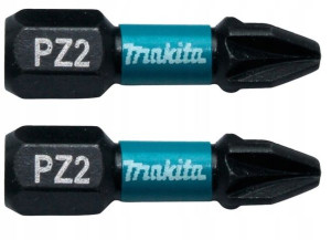 Bity udarowe IMPACT BLACK! PZ2-25mm 2szt MAKITA