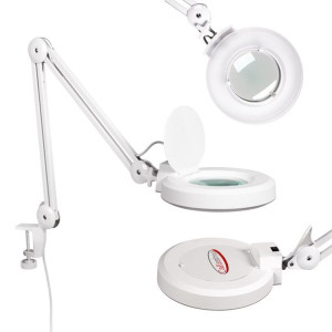 Biurkowa lampa kosmetyczna przykręcana