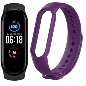 XIAOMI - MI Band 5 + folia ochronna + PASEK O15