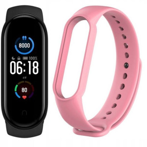 XIAOMI - MI Band 5 + folia ochronna + PASEK O17