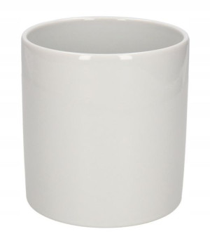 Doniczka Osłonka Ceramiczna Szara