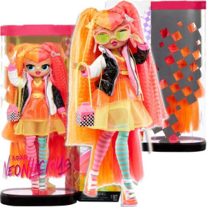 LOL Surprise OMG Fierce Neonlicious Lalka Modowa 29 cm 15 Niespodzianek 585