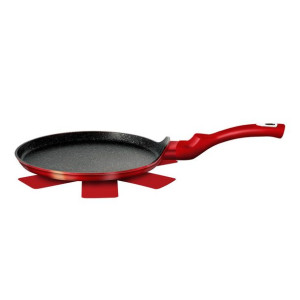 Patelnia Do Naleśników 28Cm Berlinger Haus Metallic Line Burgundy Bh-6179