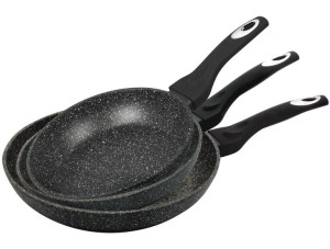 Zestaw 3 Patelni 20/24/28Cm Klausberg Marmo Gold Kb-7290