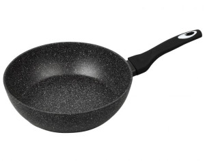 Patelnia Granitowa Głęboka 28Cm Klausberg Marmo Gold Kb-7294