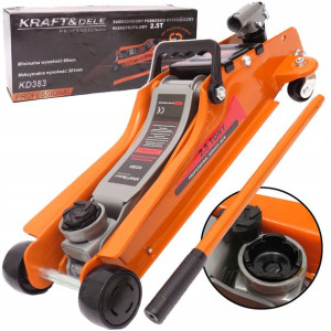 Podnośnik Samochodowy Hydrauliczny Niski Żaba 2,5t