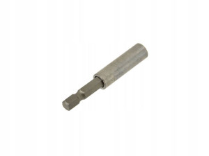 Uchwyt do bitów magnetyczny 1/4" 60mm 6-kątny