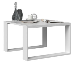 Stolik Kawowy Ława Salon Loft Modern Mini Biel