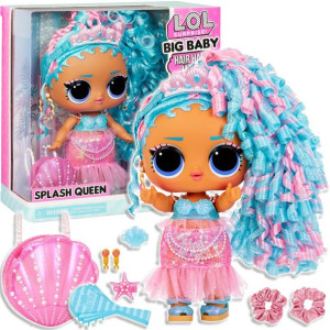 LOL Surprise Big Baby Hair Splash Queen Lalka Modowa z Włosami 579724
