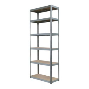 Regał magazynowy 224x90x40 cm metalowy 6 półek