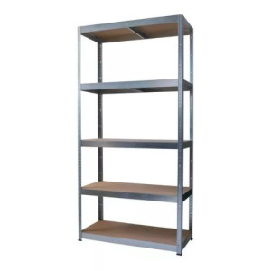 Regał metalowy 179 x 80 x 40 cm magazynowy 200 kg