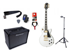 Gitara Elektryczna + Wzmacniacz 10w Kabel Zestaw