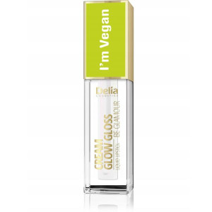 DELIA błyszczyk powiększający I'm Vegan, Totally Crystal Nowy Delia Cosmeti