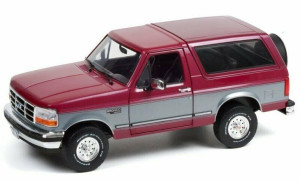 Greenlight Ford Bronco XLT, 1996, czerwony