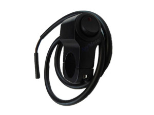 Wodoszczelny włącznik przełącznik na kierownicę  - 22 mm z diodą led