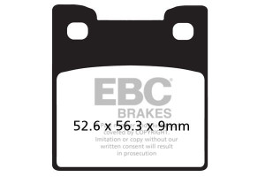 Klocki hamulcowe EBC FA222 (kpl. na 1 tarcze)
