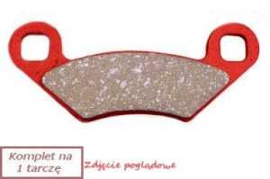 Klocki hamulcowe EBC FA676TT (kpl. na 1 tarcze)