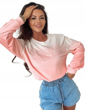 Bluza O LA VOGA Damska Welur Gradient