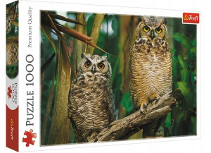 PUZZLE 1000 elementów TREFL SOWY Owls 10603