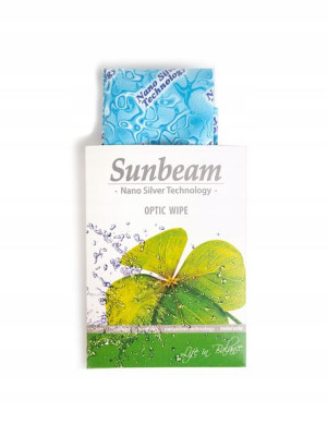 Czyścik do okularów niebieski Sunbeam RAYPATH -