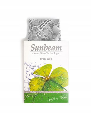 Czyścik do okularów szary sunbeam RAYPATH -