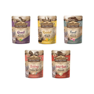 Pakiet Brit Carnilove Dla Kota Mix Smaków 5 x 85 g