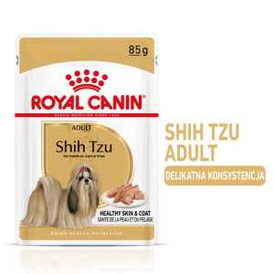 ROYAL CANIN Shih Tzu Adult Karma Mokra -Pasztet Dla Psów Dorosłych Rasy Shi