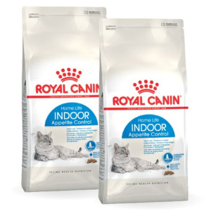 Pakiet ROYAL CANIN Indoor Appetite Control 2 kg karma sucha dla kotów doros