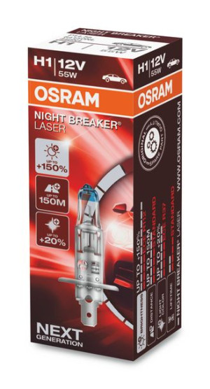 Osram 64150Nl H1 Night Breaker Laser+150%