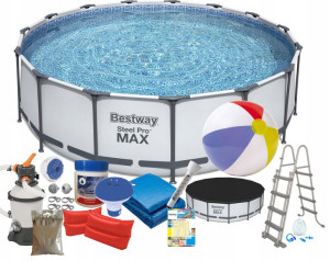 Basen stelażowy 457x122cm 16w1 Bestway 56438