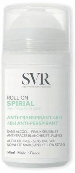 SVR SPIRIAL antyperspirant w kulce nadpotliwość