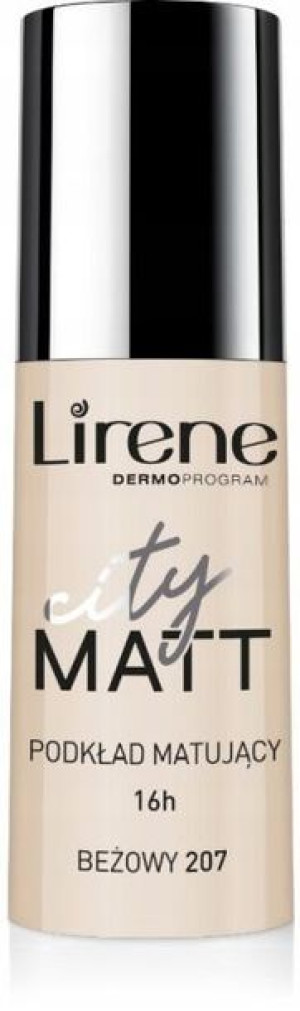 LIRENE 207 City Matt Fluid Podkład wygładzający