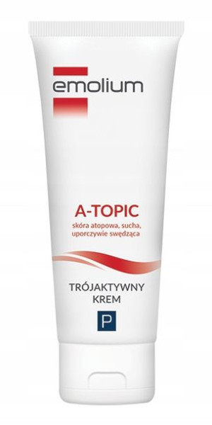 Emolium A-topic Łagodzący Tróaktywny Krem Twarzy